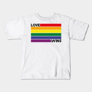 Love Wins Kids T-Shirt